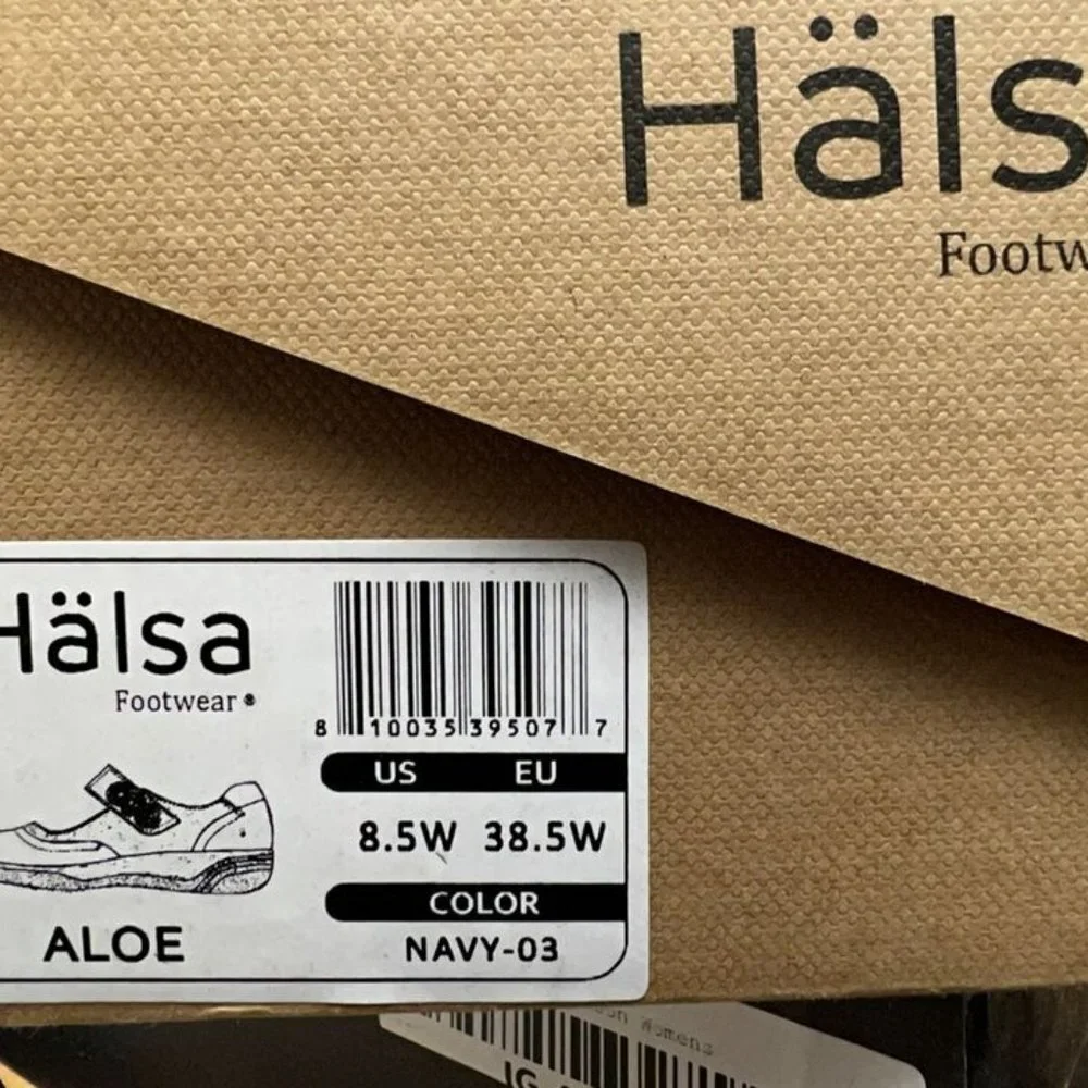 Halsa Footwear new box
